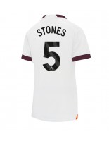 Manchester City John Stones #5 Vieraspaita Naisten 2023-24 Lyhythihainen